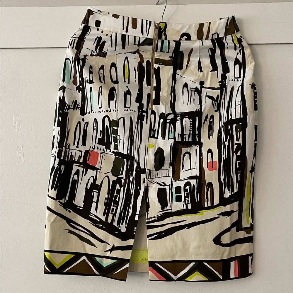 Kate Spade Havana Print Skirt size 6 - Picture 10 of 11